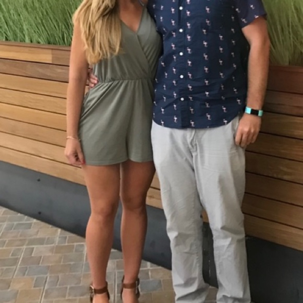 Olive Romper